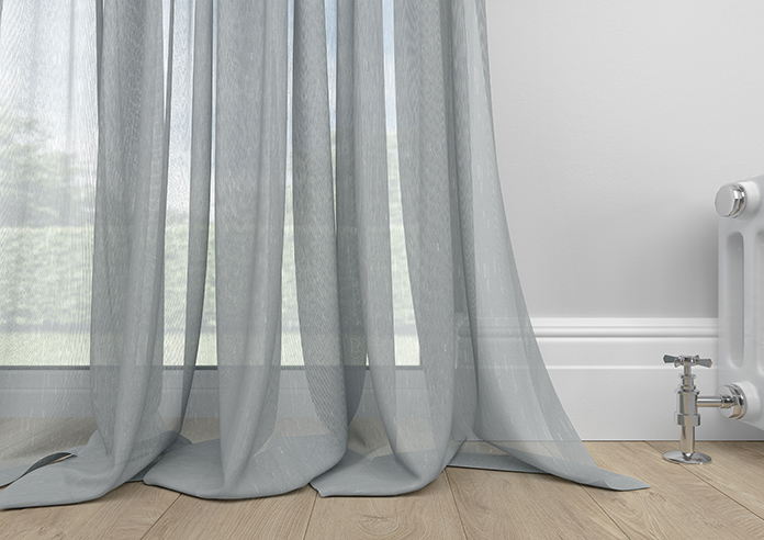 Salerno Voile, Dove Grey - Made to Measure Curtains - Image 6